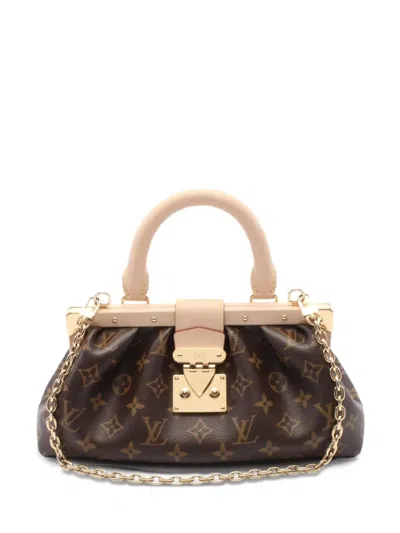 Pre-owned Louis Vuitton 2010s Monogram-pattern Handbag In Brown