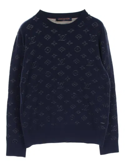 Pre-owned Louis Vuitton 2010s Monogram-pattern Jumper