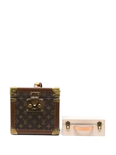 Pre-owned Louis Vuitton 2010s  Monogram Vanity Case In Brown