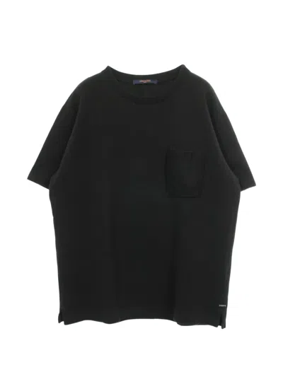 Pre-owned Louis Vuitton 2010s Monogram-motif T-shirt In Black