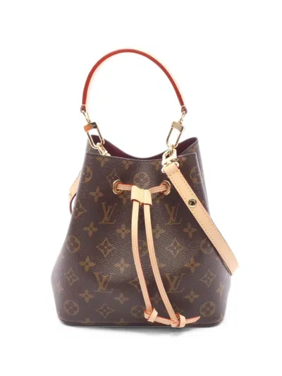 Louis Vuitton 2010s Neonoe Bb Monogram Bucket Bag In Brown