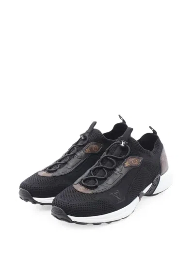 Pre-owned Louis Vuitton 2010s Olympia Sneakers In Black