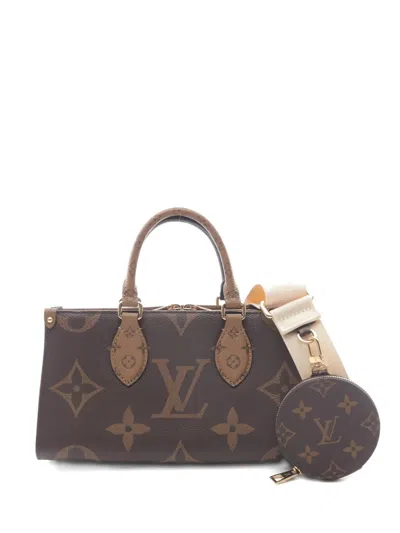 Pre-owned Louis Vuitton 2010s Onthego Monogram Tote Bbag In Brown