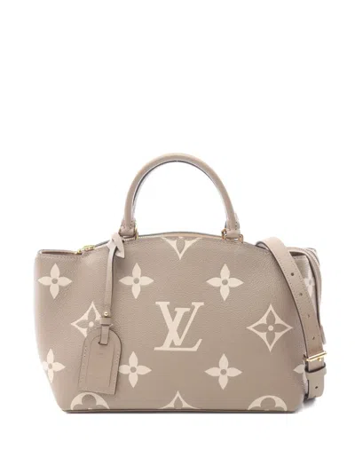 Pre-owned Louis Vuitton 2010s Petit Pare Pm Monogram Tote Bag In Neutral