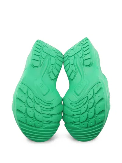 Pre-owned Louis Vuitton 2010s Pool 55 Sandals In Green