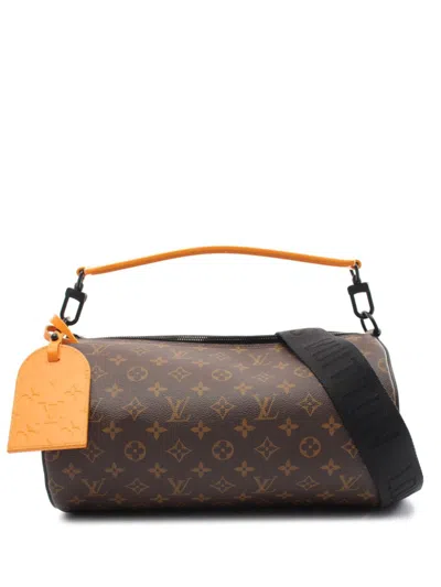 Pre-owned Louis Vuitton 2010s Soft Porosion Mm Handbag In Brown