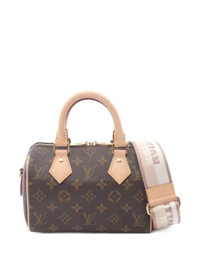 Pre-owned Louis Vuitton 2010s Speedy Bandouliere 30 Tote Bag In Brown