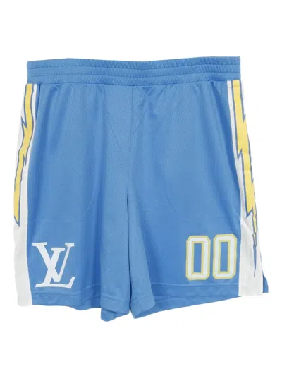 Pre-owned Louis Vuitton 2010s Sports Games Shorts In Blue