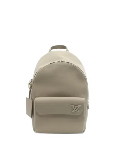 Pre-owned Louis Vuitton 2010s Takeoff Backpack In Gray