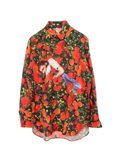 Pre-owned Louis Vuitton 2010s The Wizard Of oz Shirt In Red