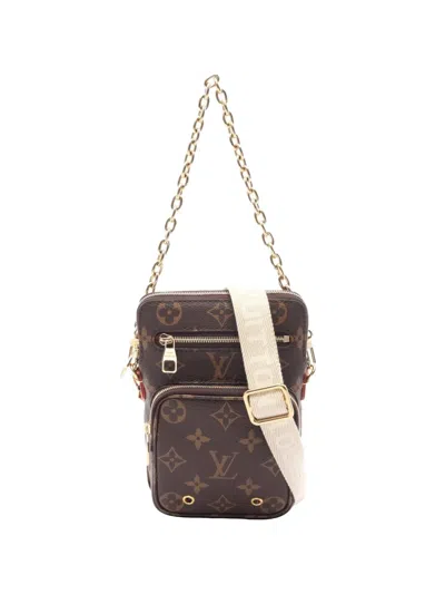 Pre-owned Louis Vuitton 2010s Utility Two-way Handbag In Brown