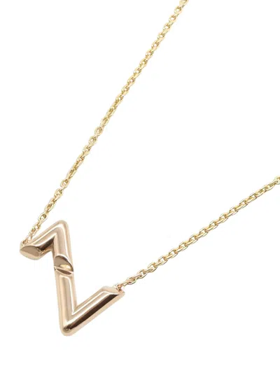 Pre-owned Louis Vuitton 2010s Vault Upside Down Necklace Necklace In Pink