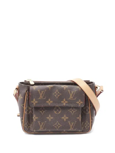 Pre-owned Louis Vuitton 2010s Viva Cite Pm Handbag In Brown