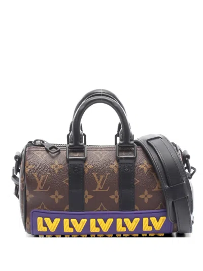 Pre-owned Louis Vuitton 2010s Xs Keepall Tote Bag In Brown