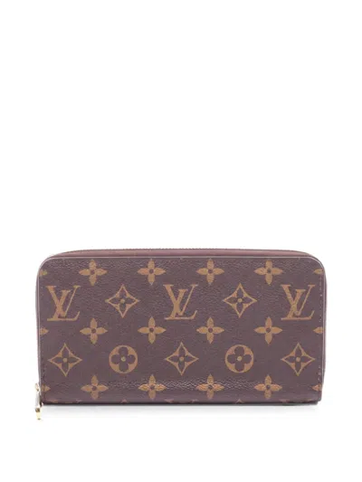 Pre-owned Louis Vuitton 2010s Zippy Monogram Wallet In Brown
