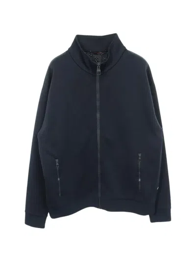 Pre-owned Louis Vuitton 2010s Zuip-up Track Jacket In Blue