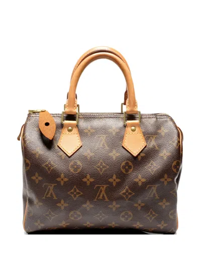 Pre-owned Louis Vuitton 2011 25 Speedy Tote Bag In Brown