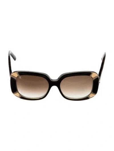 Pre-owned Louis Vuitton 2011 Anemone Sunglasses In Brown