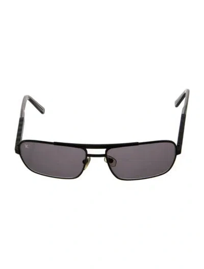 Pre-owned Louis Vuitton 2011 Attitude Sunglasses In Black