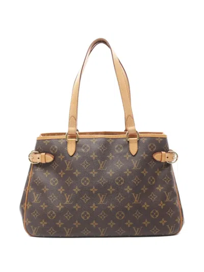 Pre-owned Louis Vuitton 2011 Batignolles Horizontal Shoulder Bag In Brown
