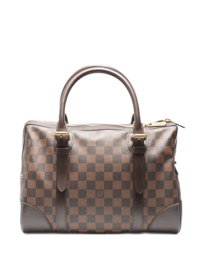 Pre-owned Louis Vuitton 2011 Berkeley Handbag In Brown
