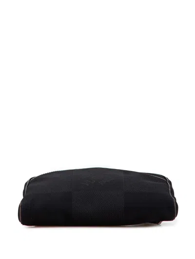 Pre-owned Louis Vuitton 2011 Damier Geant Acrobat Belt Bag In Black