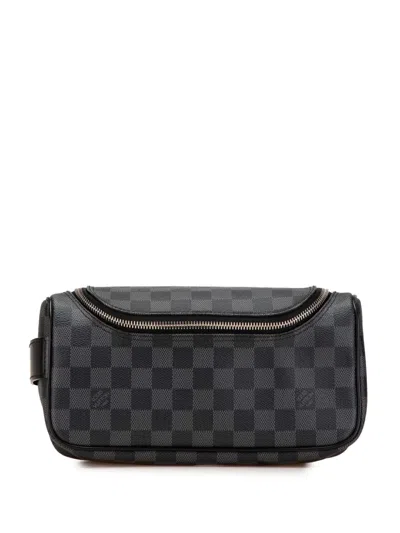Pre-owned Louis Vuitton 2011 Damier Graphite Toiletry Pouch