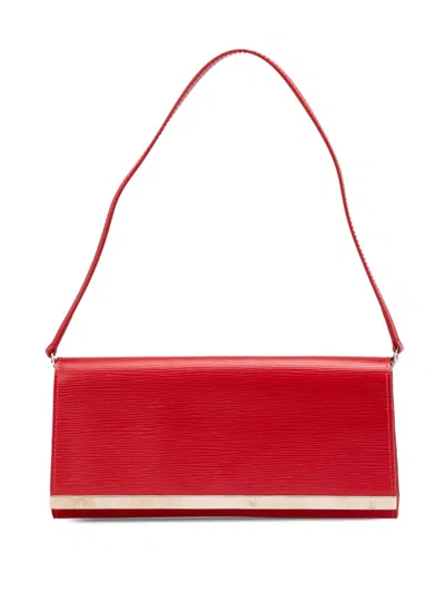 Pre-owned Louis Vuitton 2011 Epi Sevigne Clutch Shoulder Bag