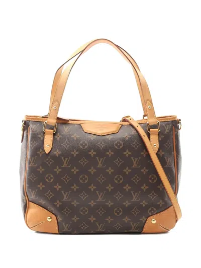 Pre-owned Louis Vuitton 2011 Estrella Mm Monogram Tote Bag In Brown