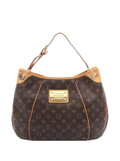 Pre-owned Louis Vuitton 2011 Galliera Pm Shoulder Bag In Brown