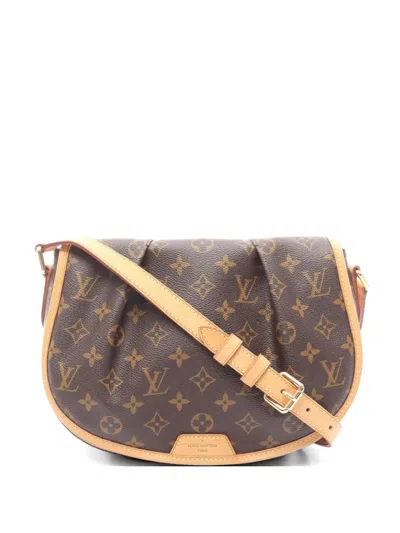 Pre-owned Louis Vuitton 2011 Menilmontant Pm Monogram Shoulder Bag
