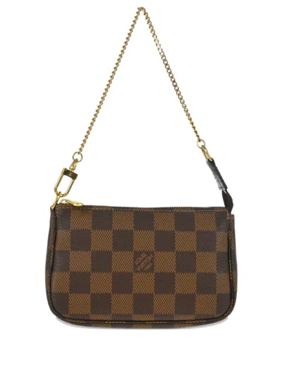 Pre-owned Louis Vuitton 2011 Mini Pochette Accessoires Clutch Bag