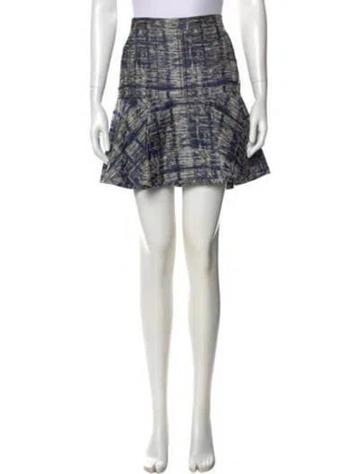 Pre-owned Louis Vuitton 2011 Mini Skirt In Blue