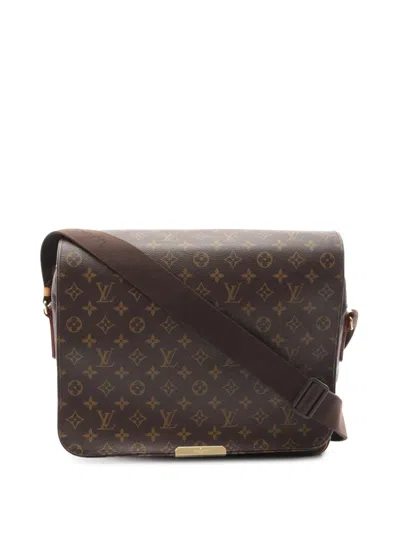 Pre-owned Louis Vuitton 2011 Monogram Abbesses Crossbody Bag In Brown