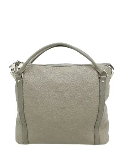 Pre-owned Louis Vuitton 2011 Monogram Antheia Ixia Pm Satchel In Gray