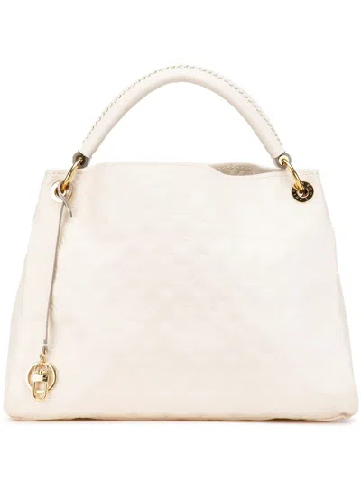 Pre-owned Louis Vuitton 2011 Monogram Empreinte Artsy Mm Hobo Bag In White