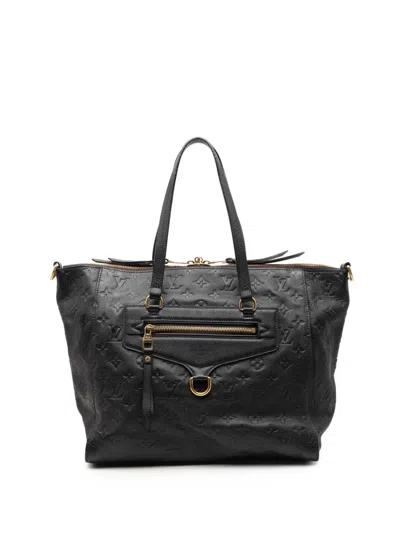 Pre-owned Louis Vuitton 2011 Monogram Empreinte Lumineuse Pm Satchel In Blue