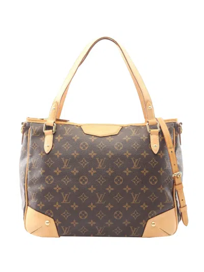 Pre-owned Louis Vuitton 2011 Monogram Estrella Mm Tote Bag In Brown