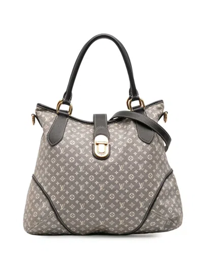 Pre-owned Louis Vuitton 2011 Monogram Idylle Elegie Satchel In Blue