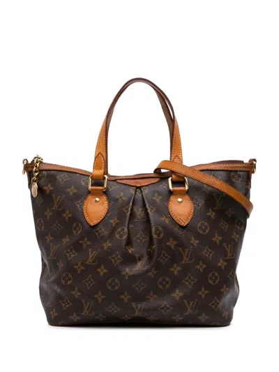 Pre-owned Louis Vuitton 2011 Monogram Palermo Pm Satchel
