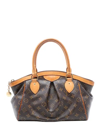 Pre-owned Louis Vuitton 2011 Monogram Tivoli Pm Handbag In Brown
