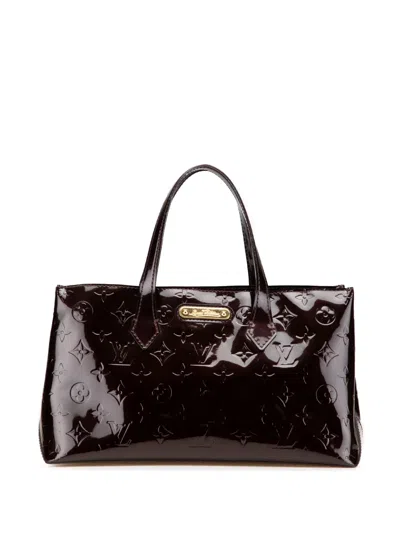 Pre-owned Louis Vuitton 2011 Monogram Vernis Wilshire Pm Handbag