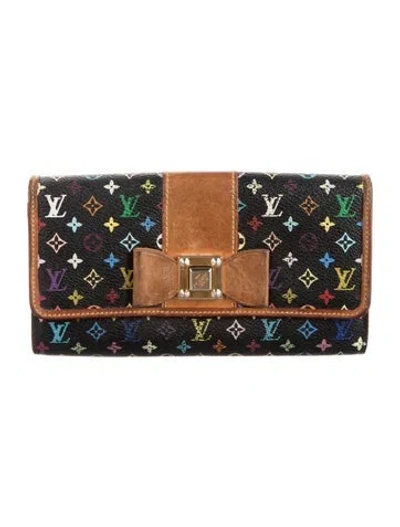 Pre-owned Louis Vuitton 2011 Multicolore Monogram Pattern Wallet