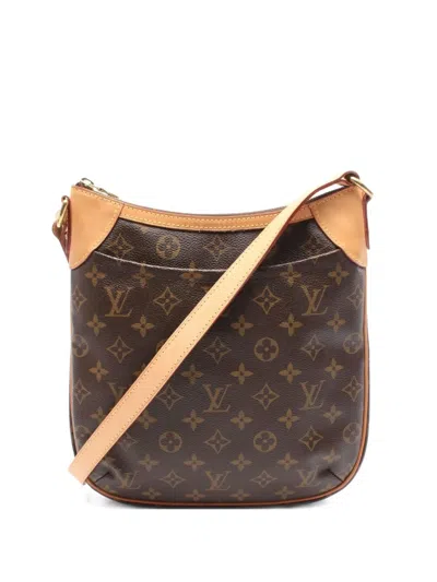 Pre-owned Louis Vuitton 2011 Odeon Pm Shoulder Bag In Brown
