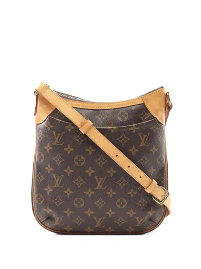 Pre-owned Louis Vuitton 2011 Odeon Pm Shoulder Bag In Brown