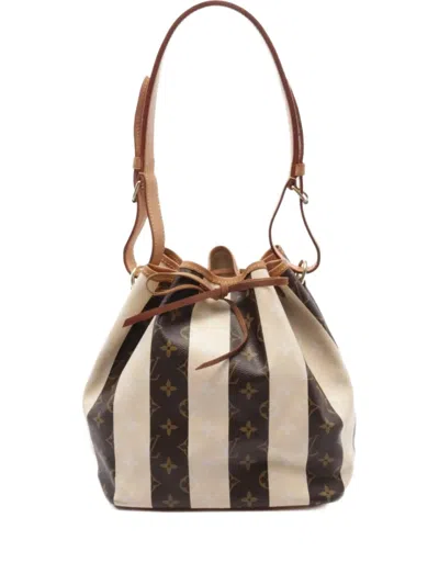 Pre-owned Louis Vuitton 2011 Peti Noé Shoulder Bag In Brown