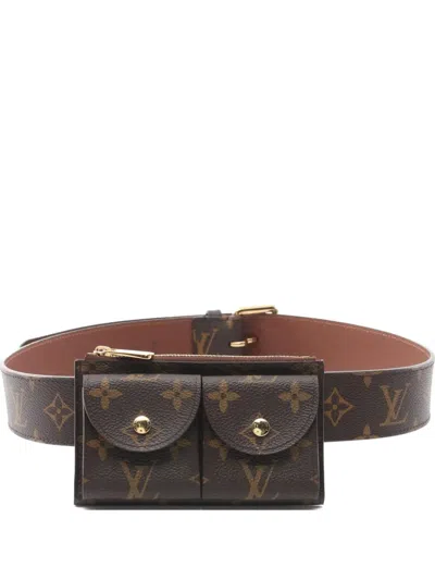 Pre-owned Louis Vuitton 2011 Pochette Duo Belt Bag