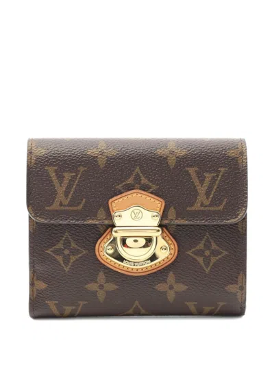 Pre-owned Louis Vuitton 2011 Portefeuil Koala Tri-fold Wallet In Brown