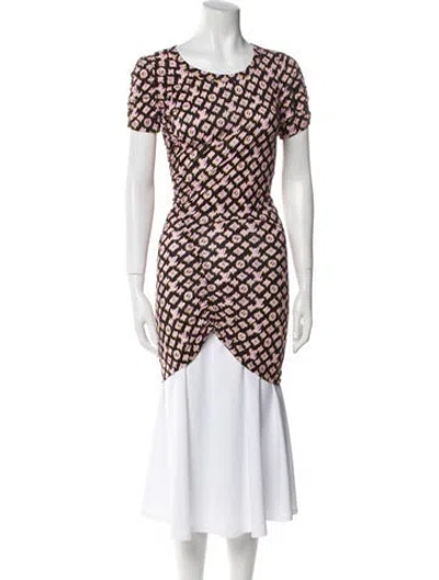 Pre-owned Louis Vuitton 2011 Printed Tunic In Multi
