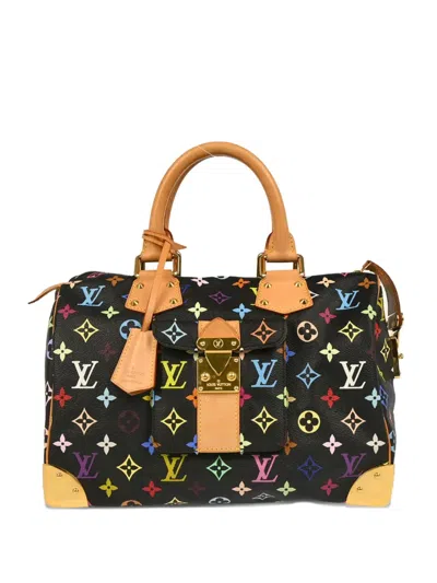 Pre-owned Louis Vuitton 2011 Speedy 30 Handbag In Black